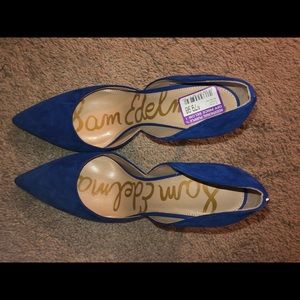 Blue Sam Edelman pumps